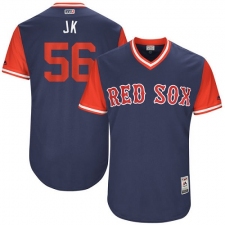 Men's Majestic Boston Red Sox #56 Joe Kelly 