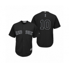 Youth Boston Red Sox #10 David Price X Black 2019 Players Weekend Replica Jersey