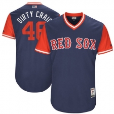 Men's Majestic Boston Red Sox #46 Craig Kimbrel 
