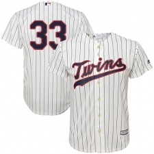Youth Majestic Minnesota Twins #33 Justin Morneau Authentic Cream Alternate Cool Base MLB Jersey
