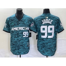 Men's New York Yankees #99 Aaron Judge Nike Teal 2023 MLB All-Star Game Limited Player Jersey