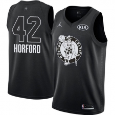 Men's Nike Jordan Boston Celtics #42 Al Horford Swingman Black 2018 All-Star Game NBA Jersey