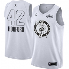 Men's Nike Jordan Boston Celtics #42 Al Horford Swingman White 2018 All-Star Game NBA Jersey