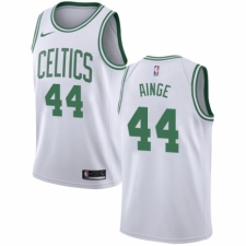 Men's Nike Boston Celtics #44 Danny Ainge Authentic White NBA Jersey - Association Edition