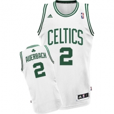 Men's Adidas Boston Celtics #2 Red Auerbach Swingman White Home NBA Jersey