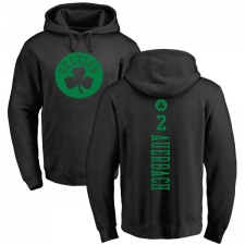 NBA Nike Boston Celtics #2 Red Auerbach Black One Color Backer Pullover Hoodie