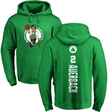 NBA Nike Boston Celtics #2 Red Auerbach Kelly Green Backer Pullover Hoodie