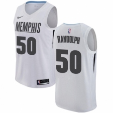 Men's Nike Memphis Grizzlies #50 Zach Randolph Authentic White NBA Jersey - City Edition