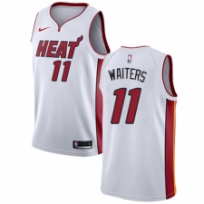 Women's Nike Miami Heat #11 Dion Waiters Swingman NBA Jersey - Association Edition