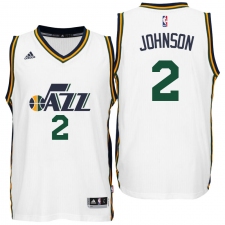 Utah Jazz #2 Joe Johnson Home White New Swingman Jersey