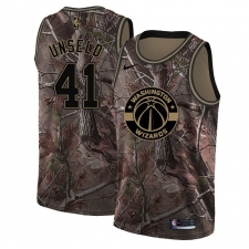 Men's Nike Washington Wizards #41 Wes Unseld Swingman Camo Realtree Collection NBA Jersey