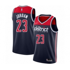 Women's Washington Wizards #23 Michael Jordan Swingman Navy Blue Finished Basketball Jersey - Statement Edition