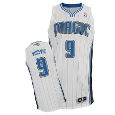 Men's Adidas Orlando Magic #9 Nikola Vucevic Authentic White Home NBA Jersey