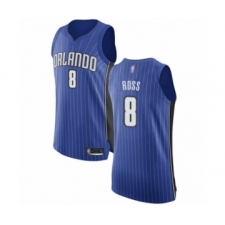 Men's Orlando Magic #8 Terrence Ross Authentic Royal Blue Basketball Jersey - Icon Edition