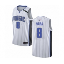 Men's Orlando Magic #8 Terrence Ross Authentic White Basketball Jersey - Association Edition