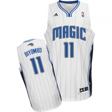 Men's Adidas Orlando Magic #11 Bismack Biyombo Swingman White Home NBA Jersey