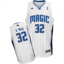 Men's Adidas Orlando Magic #32 Shaquille O'Neal Swingman White Home NBA Jersey