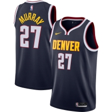 Men's Denver Nuggets #27 Jamal Murray Nike Navy 2020-21 Swingman Jersey