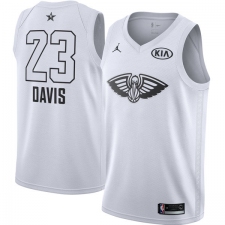Men's Nike Jordan New Orleans Pelicans #23 Anthony Davis Swingman White 2018 All-Star Game NBA Jersey