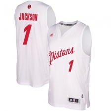 Men's Adidas Detroit Pistons #3 Ben Wallace Authentic White Throwback NBA Jersey