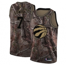 Men's Nike Toronto Raptors #7 Kyle Lowry Swingman Camo Realtree Collection NBA Jersey