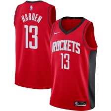 Men's Houston Rockets #13 James Harden Nike Red 2020-21 Swingman Jersey