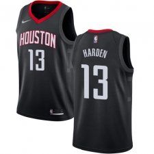 Youth Nike Houston Rockets #13 James Harden Swingman Black Alternate NBA Jersey Statement Edition
