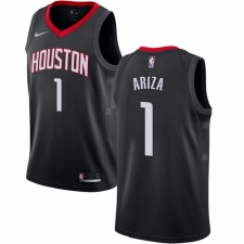 Women's Nike Houston Rockets #1 Trevor Ariza Authentic Black Alternate NBA Jersey Statement Edition