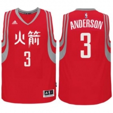 adidas Houston Rockets #3 Ryan Anderson Red Chinese New Year Swingman Jersey