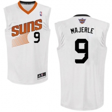 Men's Adidas Phoenix Suns #9 Dan Majerle Authentic White Home NBA Jersey