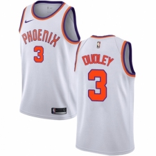 Women's Nike Phoenix Suns #3 Jared Dudley Swingman NBA Jersey - Association Edition