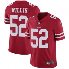 Youth Nike San Francisco 49ers #52 Patrick Willis Elite Red Team Color NFL Jersey