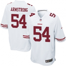 Men's Nike San Francisco 49ers #54 Ray-Ray Armstrong Game White NFL Jersey