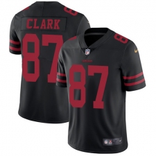 Youth Nike San Francisco 49ers #87 Dwight Clark Black Vapor Untouchable Limited Player NFL Jersey