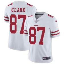 Youth Nike San Francisco 49ers #87 Dwight Clark White Vapor Untouchable Limited Player NFL Jersey