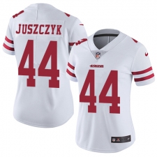 Women's Nike San Francisco 49ers #44 Kyle Juszczyk Elite White NFL Jersey