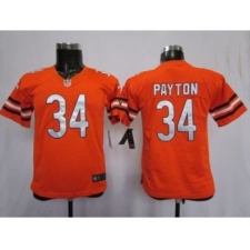 Nike Chicago Bears #34 Walter Payton Orange Toddlers Jersey