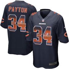 Youth Nike Chicago Bears #34 Walter Payton Limited Navy Blue Strobe NFL Jersey