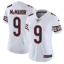 Women's Nike Chicago Bears #9 Jim McMahon White Vapor Untouchable Limited Player NFL Jersey