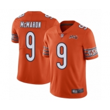 Youth Chicago Bears #9 Jim McMahon Orange Alternate 100th Season Limited Football Jersey