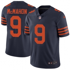Youth Nike Chicago Bears #9 Jim McMahon Navy Blue Alternate Vapor Untouchable Limited Player NFL Jersey
