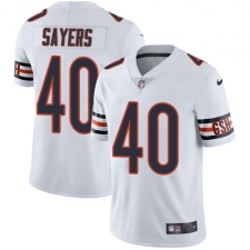 Youth Nike Chicago Bears #40 Gale Sayers White Vapor Untouchable Limited Player NFL Jersey