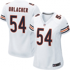 Women's Nike Chicago Bears #54 Brian Urlacher Game White NFL Jersey