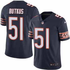 Youth Nike Chicago Bears #51 Dick Butkus Elite Navy Blue Team Color NFL Jersey
