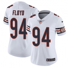 Women's Nike Chicago Bears #94 Leonard Floyd White Vapor Untouchable Limited Player NFL Jersey
