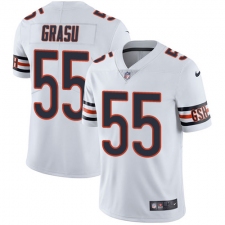 Youth Nike Chicago Bears #55 Hroniss Grasu Elite White NFL Jersey