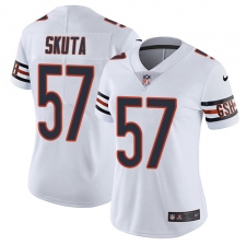 Women's Nike Chicago Bears #57 Dan Skuta Elite White NFL Jersey
