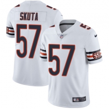 Youth Nike Chicago Bears #57 Dan Skuta Elite White NFL Jersey