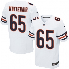 Men's Nike Chicago Bears #65 Cody Whitehair Elite White NFL Jersey