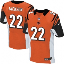 Men's Nike Cincinnati Bengals #22 William Jackson Elite Orange Alternate NFL Jersey